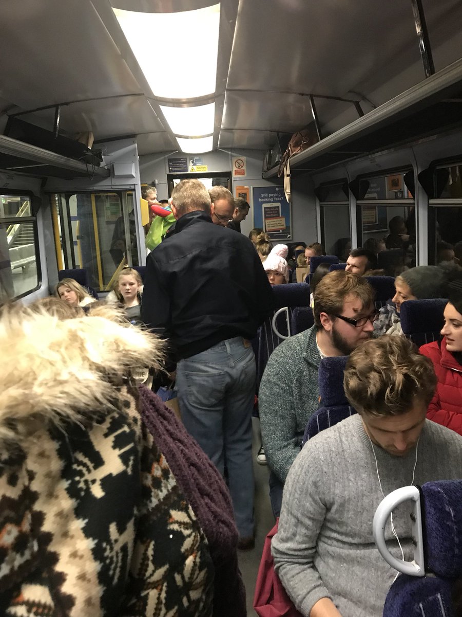 bailster1970's tweet photo. @northernassist - you are a joke your rubbish over crowded service is getting worse by the week https://t.co/6ZqywH5dvi