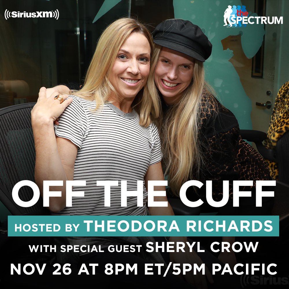 officialKeef's tweet image. Tune in to @siriusxm tomorrow for #OffTheCuff with Theo and @SherylCrow!