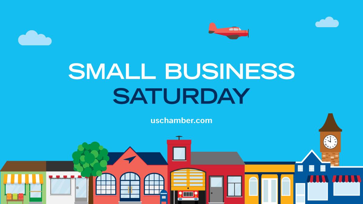 USChamber's tweet photo. Last year, 112 million Americans shopped at small businesses and independent restaurants on #SmallBusinessSaturday. 

Remember to #ShopSmall! #SmallBizSat
https://t.co/k5290FZ7ny https://t.co/ZhiY6mPZOC
