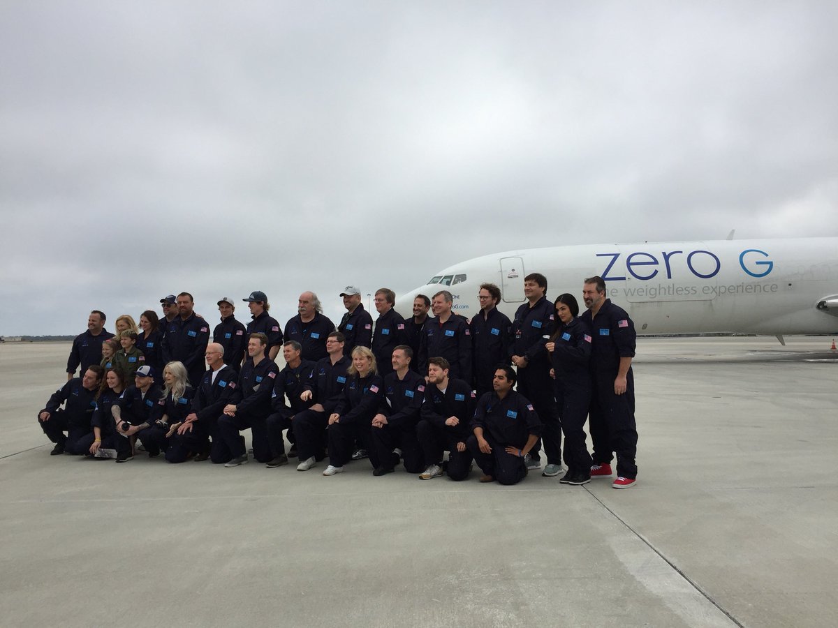 GoZeroG's tweet photo. Flight ZG 451 out of #Sanford Airport is ready for takeoff. #zerogravity #zerogexperience #florida https://t.co/ziqPWdaPWx