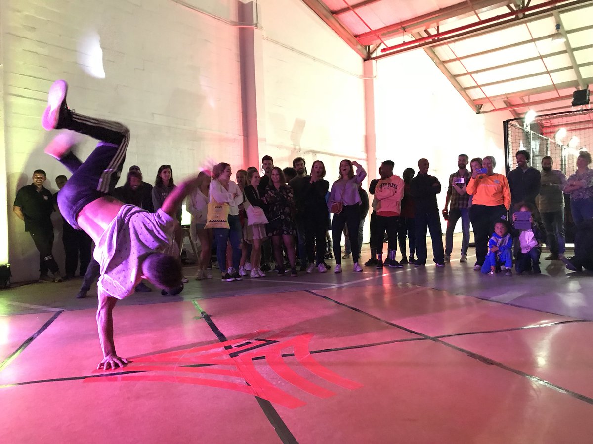charlesroff's tweet photo. A Predator on the dance floor. @FivesStreet @adidasZA #FivesStreetPopUp #Predator #HereToCreate https://t.co/ckSqen9XYE