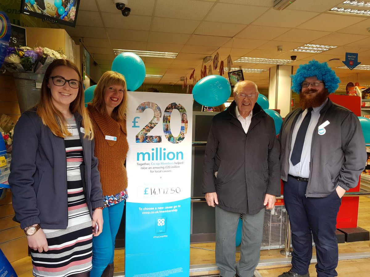 WesthoughtonBL5's tweet photo. "I'm really proud to be stood next to Wilf from one of our local causes in this photo. Wilf is 95 years old and organises activities for the elderly who are having difficulties getting out and about or who would appreciate the company!" — Mike.

#TheCoopWay #WesthoughtonCoop https://t.co/osraSTu4FN