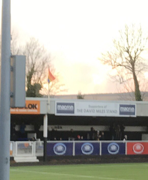 GeraldJonesLAB's tweet photo. Good to see the Rainbow flag flying over #Loadlok stadium @MerthyrTownFC today to support @stonewalluk @StonewallCymru #RainbowLaces campaign. https://t.co/uqd7nCJjtP