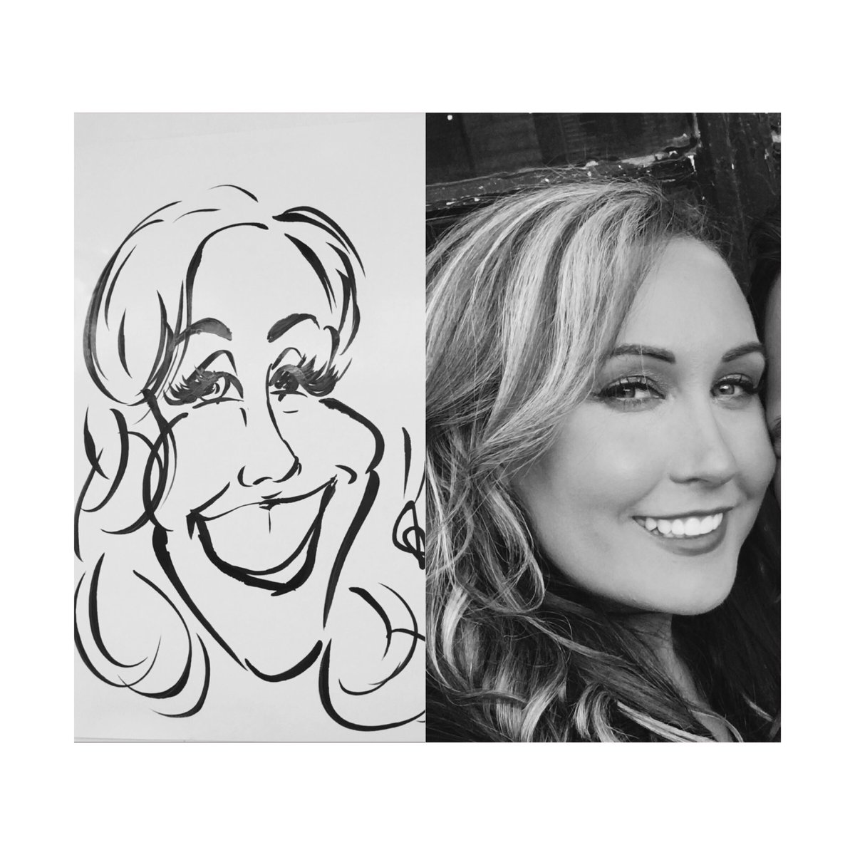 ladieswhorock's tweet photo. Paul Slattery - an uncanny resemblance! 🤣 At this years #LWR17 ladies who rock! #caricature #portraits @PaulSlattery #newcastle #northeast https://t.co/eXHOzrp9e9