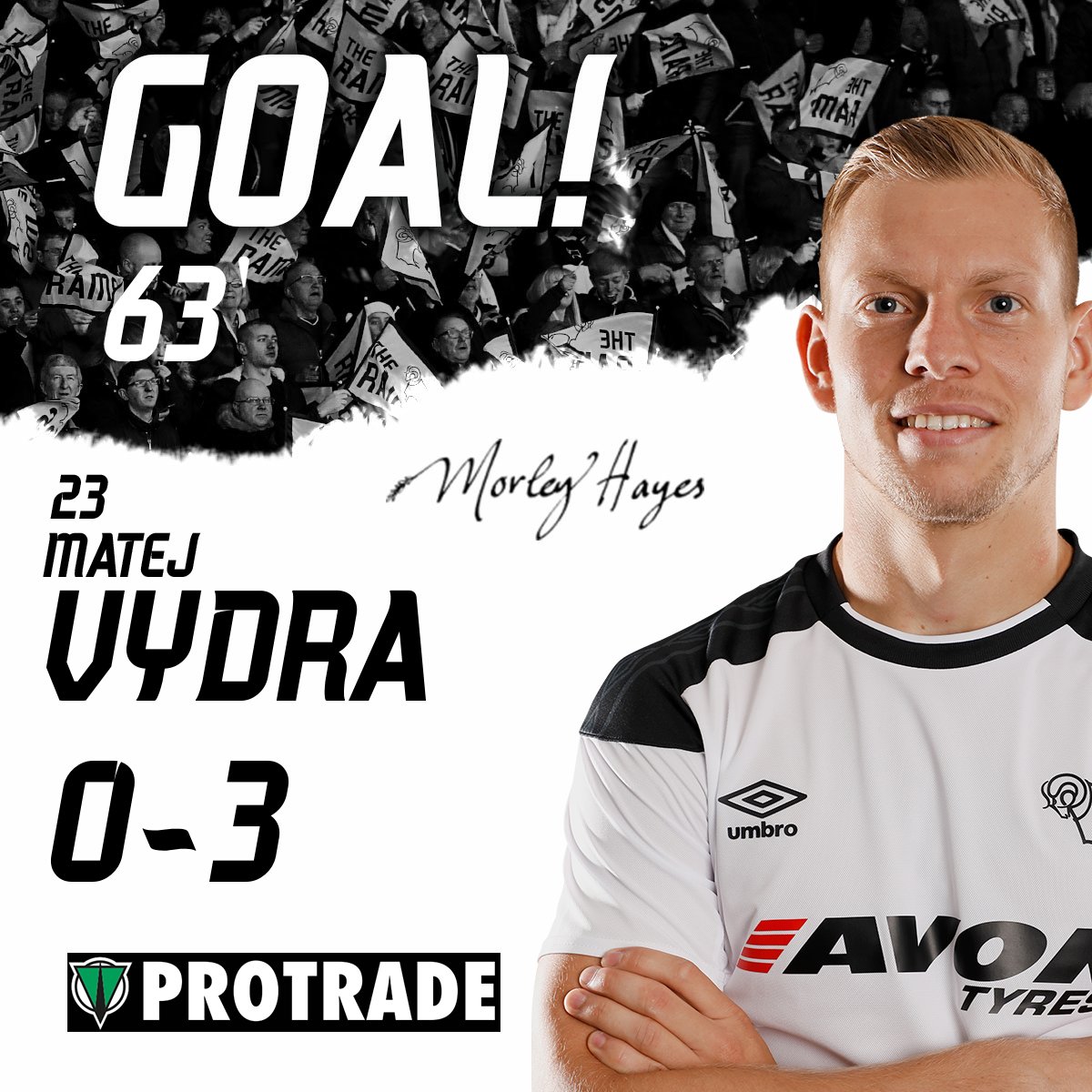 dcfcofficial's tweet photo. HE'S ONLY GONE AND GOT HIS HAT-TRICK!!! (0-3) https://t.co/q9N1PWUZvj