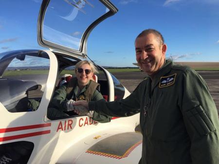 Aspiring pilot on 'cloud nine' as she flies aircraft for the first time on her own dlvr.it/Q2q9XK