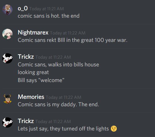 TheComicBLOX's tweet photo. So i told a couple of people to write me a fan fiction. This is the results. https://t.co/7LA1EGEF8C