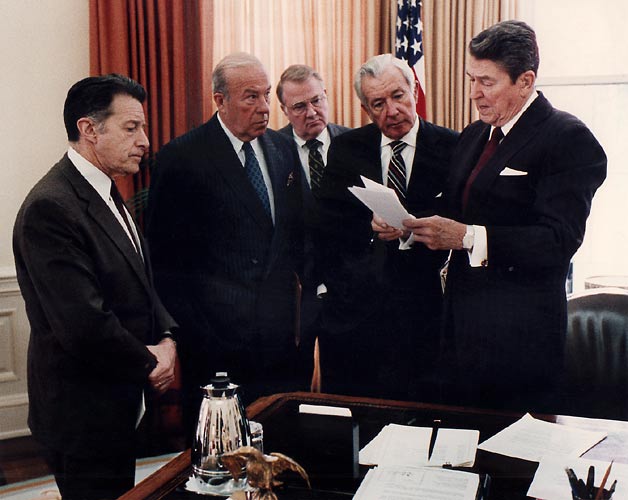 DrPnygard's tweet photo. Today in 1986, U.S Attorney General #EdwinMeese revealed that proceeds from secret arms sales by the #RonaldReagan administration to Iran were illegally diverted to support Contra rebels in #Nicaragua. Reagan should have been impeached but the national will to do it was lacking. https://t.co/cQXEpFYCX0