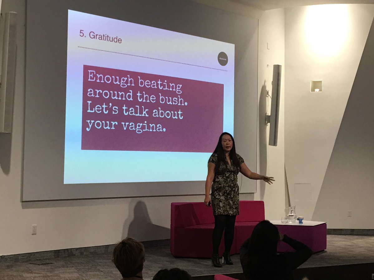 yingtam's tweet photo. Taboo buster Chia Chia Sun , CEO of Damiva @ByDamiva.  Her entrepreneurial journey told during #MaRSMornings @MaRSDD https://t.co/fLusq0Is58