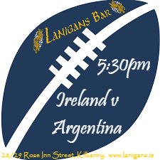 Rugby and Soccer - a great mix for a Saturday afternoon.  Watch these on our 14 foot TV.
 @pogmogoal @sportsjoedotie @beat102103 @kilkenny.reporter @kclr96fm @rtesport @kilkennypeople
 @kilkennyhurlinggaa @officialkilkennygaa
 @irishrugby @leinsterrugby @kilkennyrugby