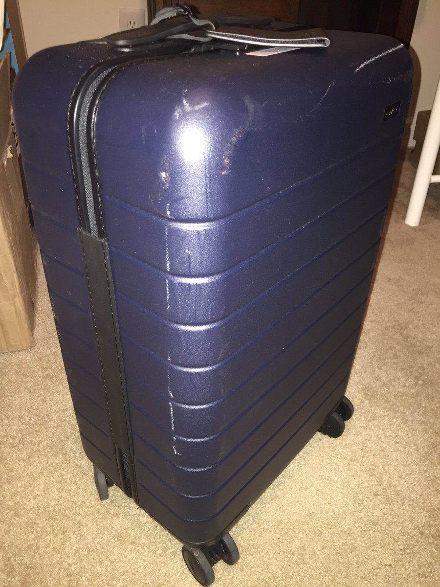 clean away suitcase