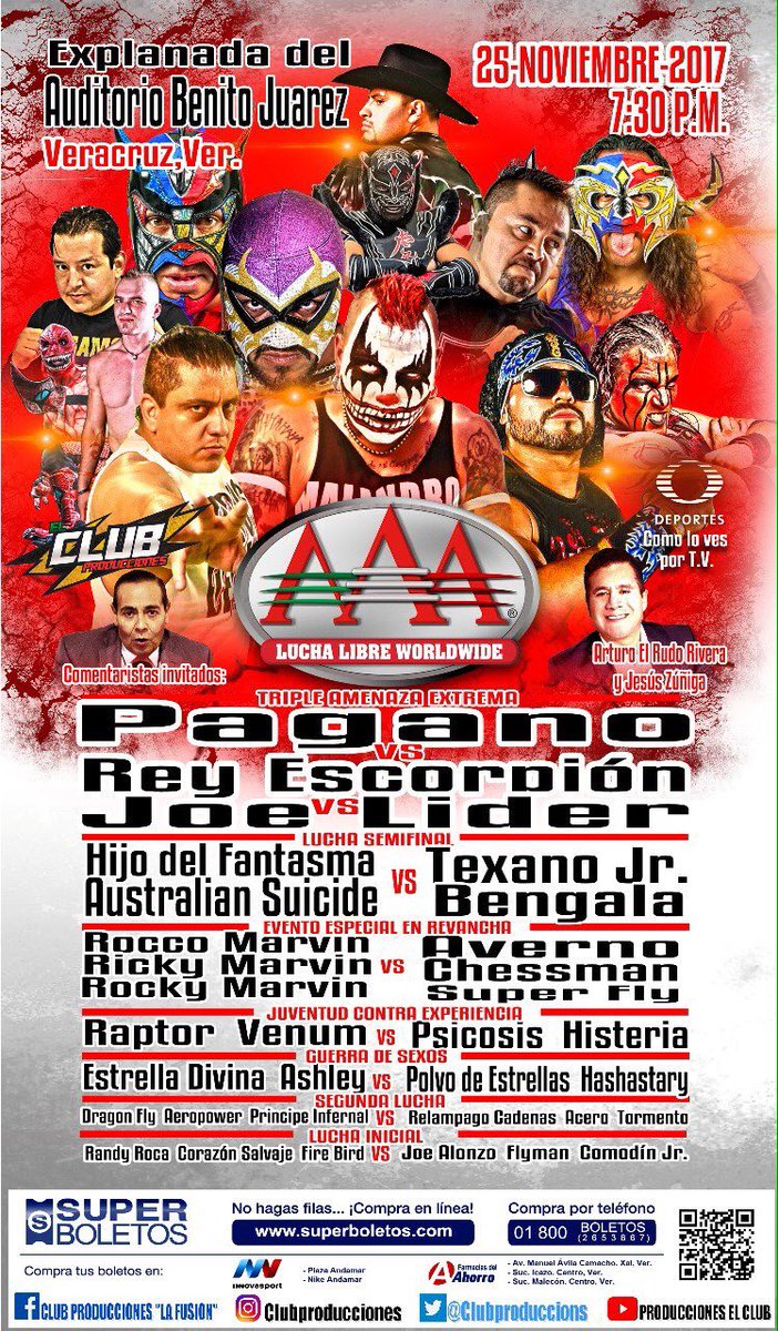 656Fans's tweet photo. Gran Función Veracruz,Ver.
Hoy 25/Nov/17
Porque sin Payaso no hay fiesta 
@Pagano656 #HoyVoyConPagano https://t.co/xhmVGIPFTH