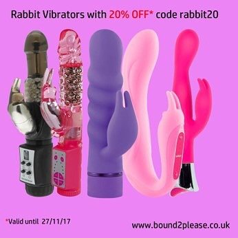 bound2pleaseuk's tweet image. Adult Toys,Lingerie &amp;amp; Gifts all with 20% OFF valid til 27/11/17 Code rabbit20 plus FREE P&amp;amp;P on orders over £25.00 ift.tt/2AxqaF9 ift.tt/2A7wfri