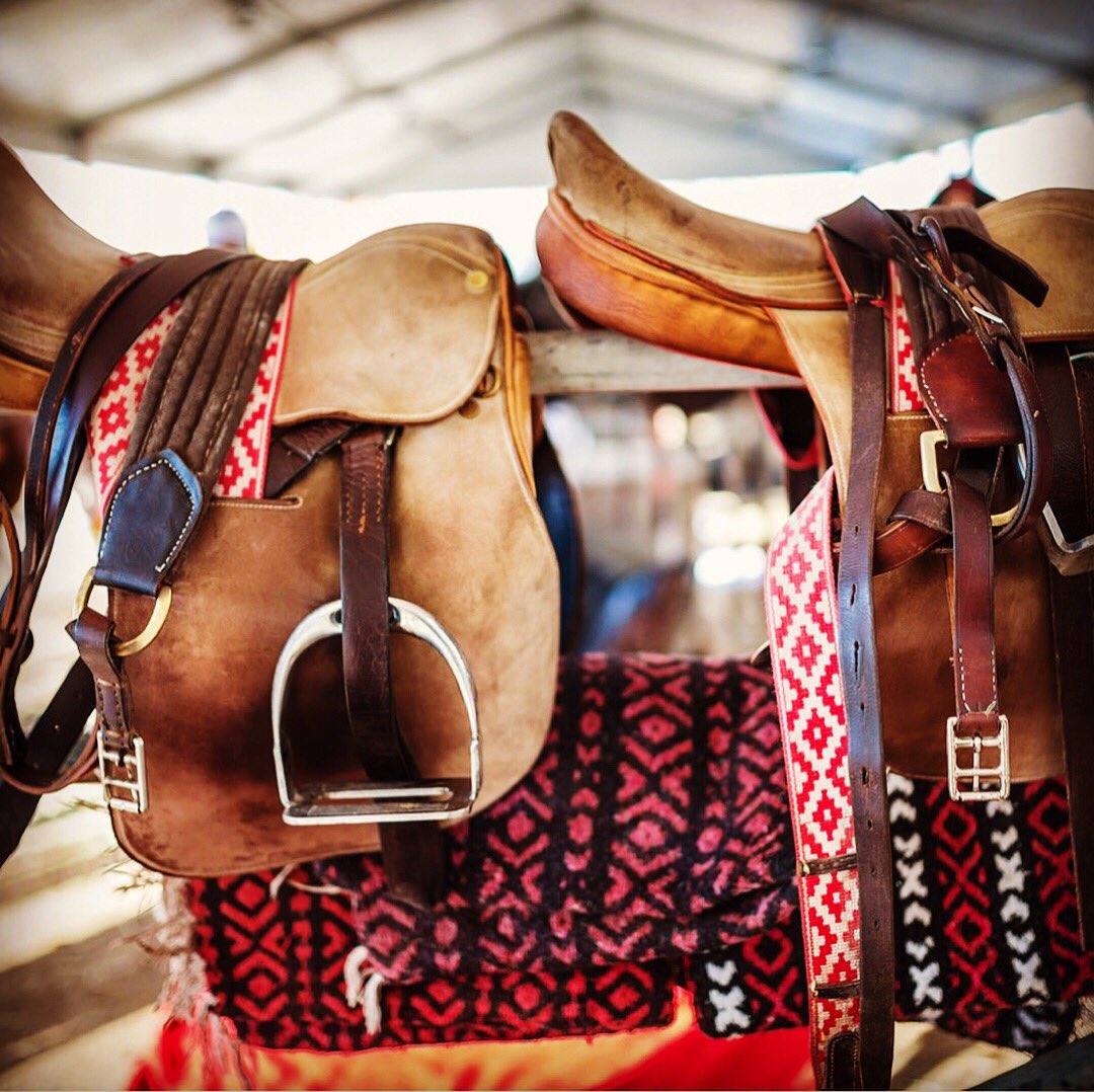 BeachPoloCup's tweet photo. Saddles? Check! Horses? Check! 3 more weeks till Beach Polo Cup 2017 presented by Nissan, December 14&amp;15. Tickets on sale now.
#bpcdxb #beachpolo #dubaipolo #polodubai #polo https://t.co/hrOQ9aZ9Dz