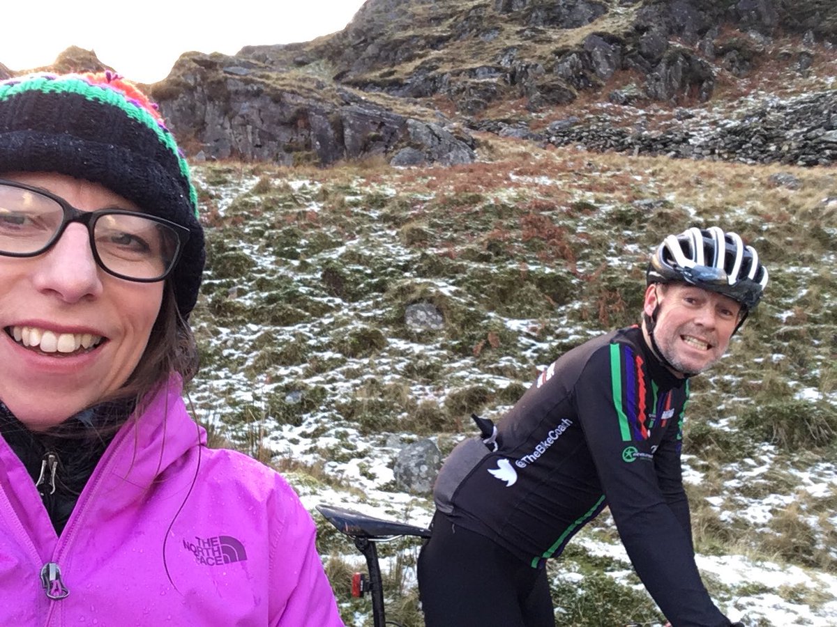 dankyp's tweet image. Having a crack at the Stwlan Dam climb... just because!