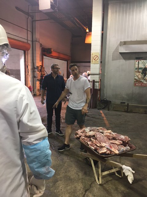 SeaOakAmazon's tweet photo. Hmm. A wheelbarrow full of meat. Must be a George Saunders show! Check out Sea Oak on @AmazonVideo . #seaoak, #seaoakamazon, #georgesaunders. https://t.co/6BUrzQQEUL https://t.co/LdfxDztyuZ