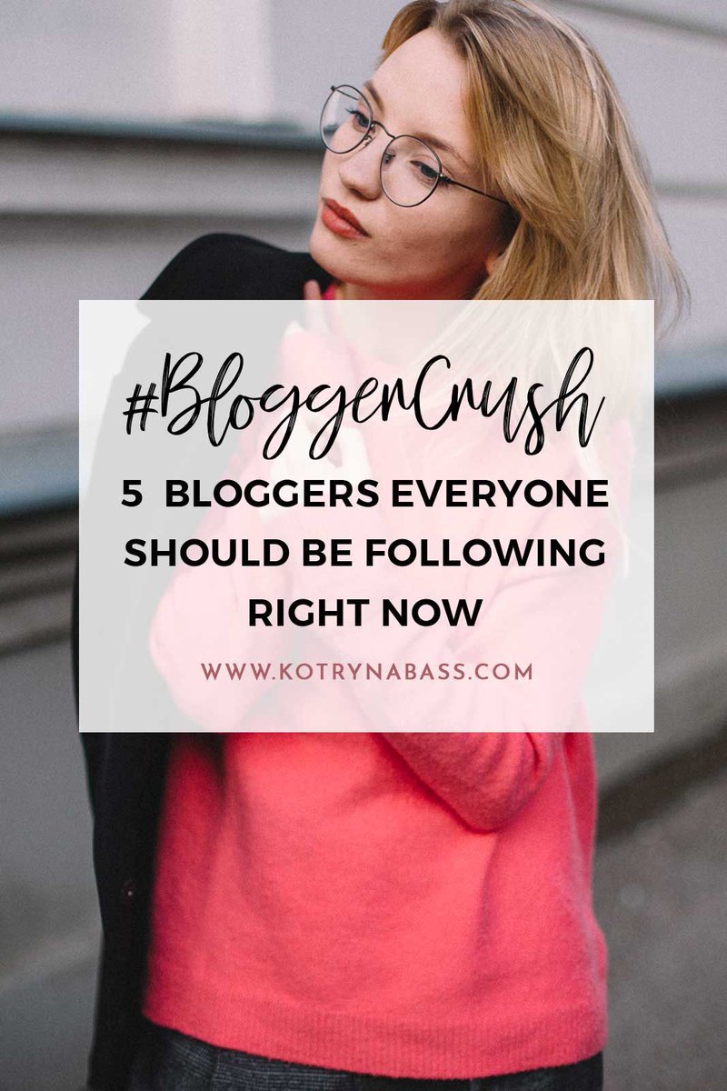 KotrynaBass's tweet photo. #BLOGGERCRUSH. 5 Bloggers Everyone Should Be Following Right Now https://t.co/43r3uDyL60 https://t.co/5oiMMDJlpA
