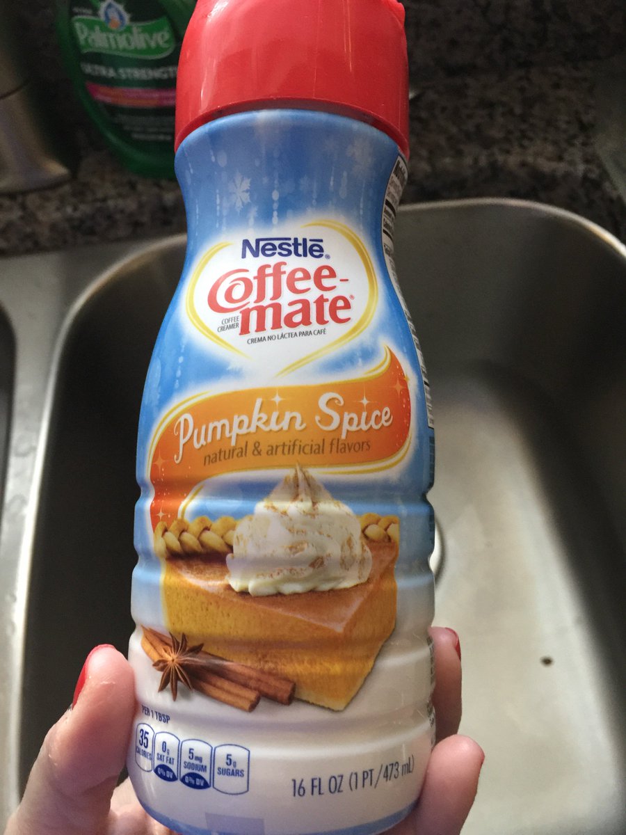 maddybrowne014's tweet photo. Thanks #target #targetpace for not rotating your stock. Bought some #coffee_mate #pumpkinspice on 11/20/2017 that expired January 2016! I’ve had a nasty case of food poisoning since Thanksgiving. #stillsick #thanksgivingruined https://t.co/yNZY9xehGN