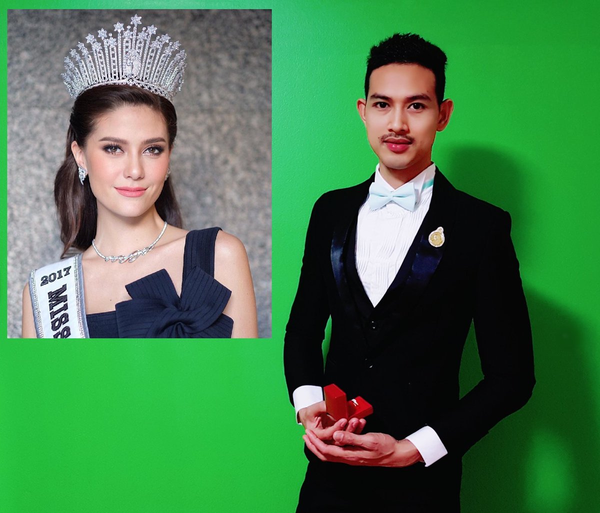 นางฟ้าของผม ก่อนจะไปรับมง รับแหวนเพชรกับผมสักวงก่อนนะครับ
#MissUniverse #THAILAND