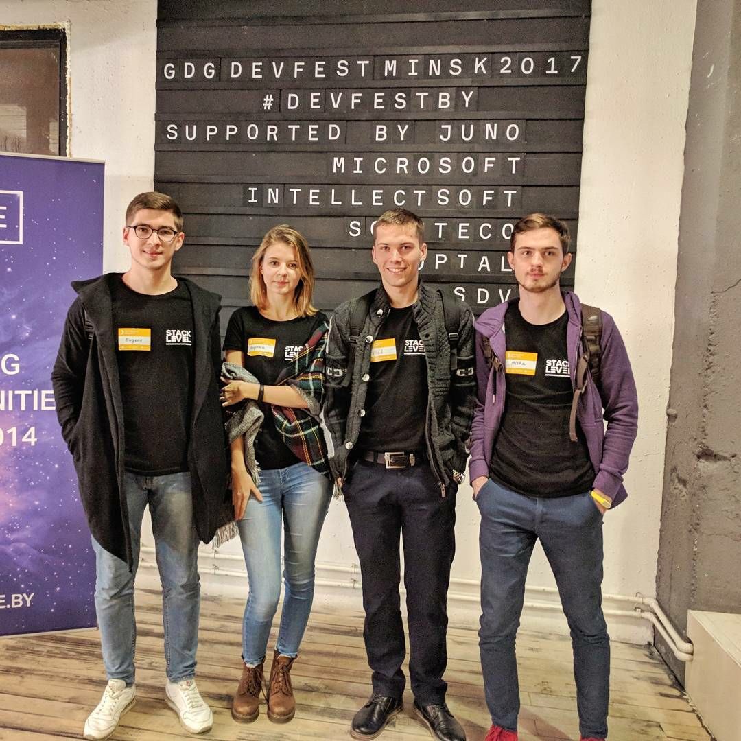 artvlad96's tweet photo. #DevFest17 #devfestby #minsk #stacklevel https://t.co/szwNZXoJGl