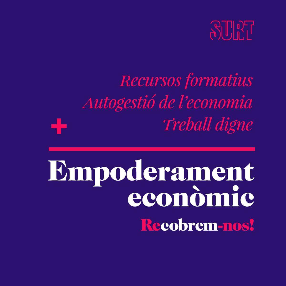 Fundacio_Surt's tweet photo. La violència econòmica és una de les formes de #violènciamasclista menys (re)conegudes. Difícil de demostrar davant #justíciapatrialcal i amb insuficients recursos per donar resposta a necessari #empoderamenteconòmic https://t.co/0DIEaWYqDQ
#NiEmpobridesNiSubmises
#VivesiRebels https://t.co/bDVwbu4jFU
