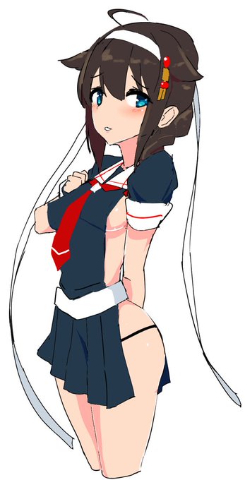 時雨ちゃん神威ちゃん風 