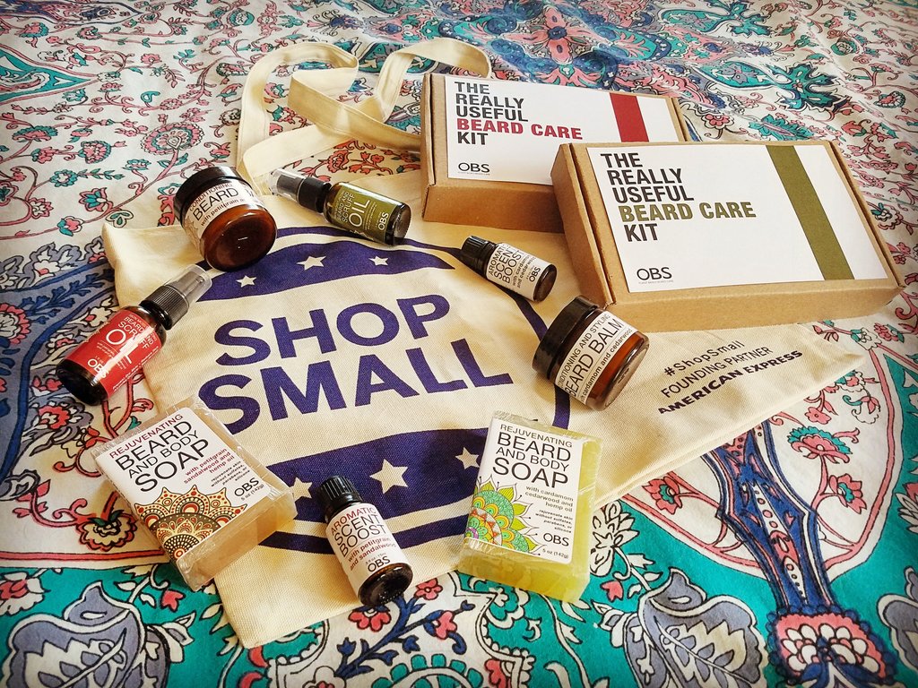 OrganicBeardSup's tweet photo. Today is #SmallBusinessSaturday which means 20% off all Beard Care Kits. Plus, get a FREE #ShopSmall tote when you spend $50+ at our Tampa location. Or, tap the link our bio and use promo code SHOPSMALL to save 20% when you pre-order any Beard Care Kit https://t.co/Jha10GWiwq https://t.co/fUhadm1hfZ