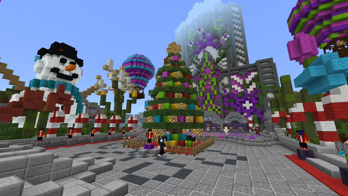 sanchez_rivera1's tweet photo. - Ya todos con sus lobbys muy buenos 👏👏👏 de Navidad 🎄 : @labclinjuniora1 @kaicraftuhc @SpokyServer @RayocraftServer 

- Y tu para cuando @CubeHeroServer xd 🤔 ? https://t.co/IzjIF2O2Il