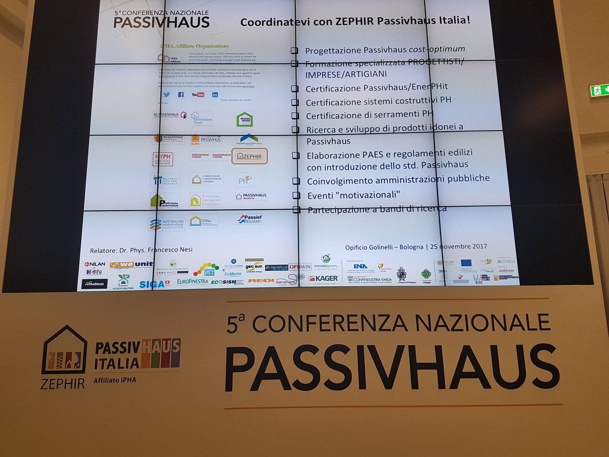 PH_Italia's tweet photo. "Fare danni a Madre Natura è inqualificabile. Non fare e non schierarsi ci rende ugualmente colpevoli e corresponsabili" 🏡🌲♻
Grazie a tutti per questa fantastica giornata!
#passivhaus #iconph #ph17
@nesifranz https://t.co/ofBbf9ABlD