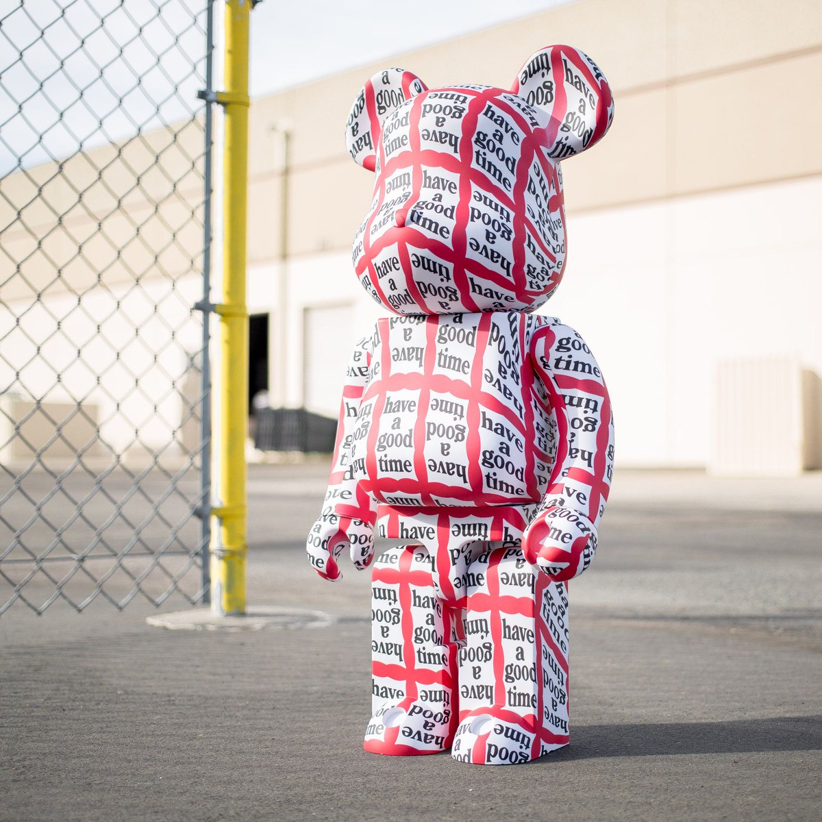 bearbrick have a good time