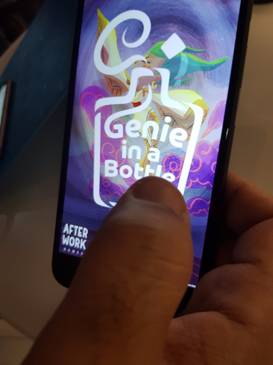 mi_alhammadi's tweet photo. @Mithos @HybridHumans @games_m_e @HybridHuman_ @Sumaia_Alamoodi وكذلك جربنا لعبة Genie in a Bottle
من تطوير شباب @AfterWorkGames
#gamescon17 https://t.co/mWbVMKHwKW