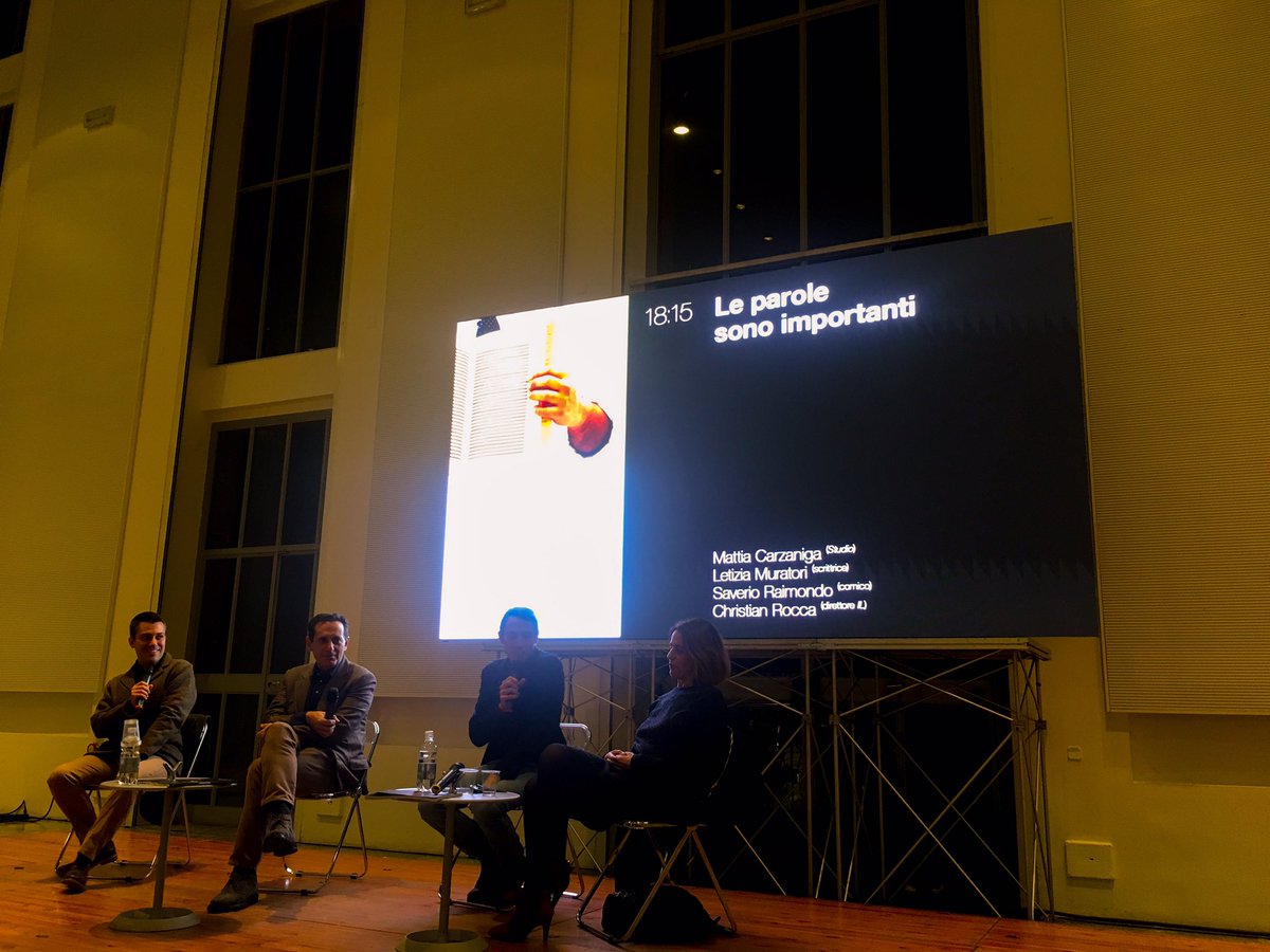 larenzi's tweet photo. Faccio cose, vedo gente di @RivistaStudio a @LaTriennale #sit17 https://t.co/wZw9WMfPzY