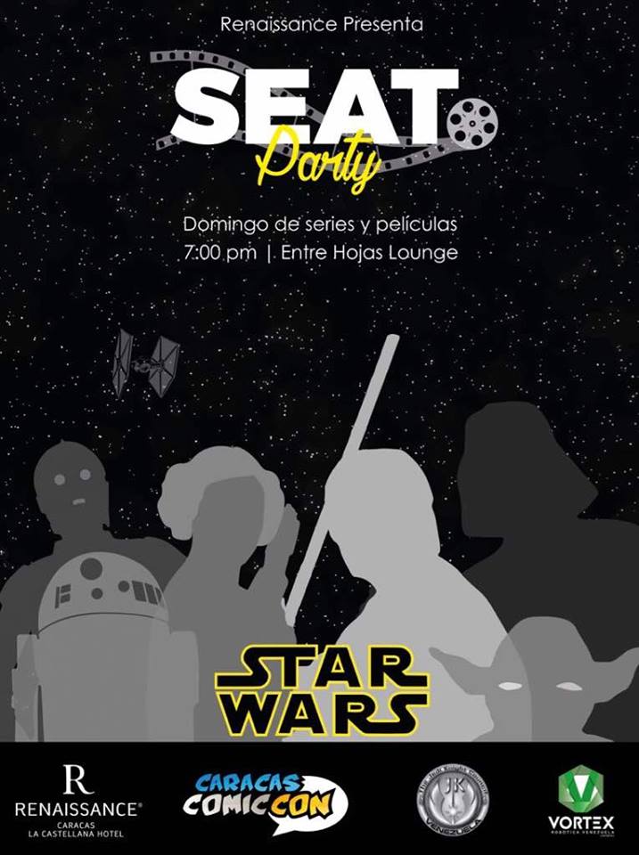 jkcv001's tweet photo. Este DOM. 26 el Retorno del Jedi no te lo pierdas junto a la compañía de @jkcv001 @CaracasComicCon @RoccoPirillo en el @RenHotelsCCS  4:00 p.m entrada Gratis. https://t.co/gVSGduNgnm
