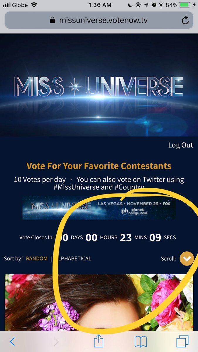 MariaaVenusRaj's tweet photo. Jusko twenty three minutes nlng daw kng dkpa nkakaboto sa https://t.co/NlDxfpsKul aba pumunta kna dun, bilisan mo na. Dahil nappressure ako sa count down! Hahaha #MissUniverse #Philippines https://t.co/p7AKNe406o