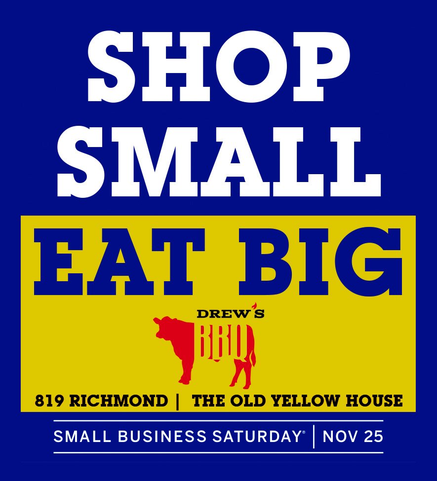 Stand up for the little guy. #SmallBusinessSaturday #shopsmall #bbq #Montrose #momandpop #offthebeatenpath