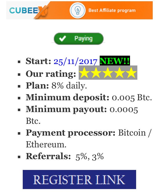 Centrobitcoin's tweet photo. https://t.co/XJjdisHrHS

#inversiones #investments #hyips #hyip #programinvestment #btc #eth #bitcoin #ethereum #doge #dash #litecoin #monero #mining #xmr #monero #xrp #ripple #btcmining #profit #HYIPS #HYIP #profits https://t.co/zk3QNZFRYI