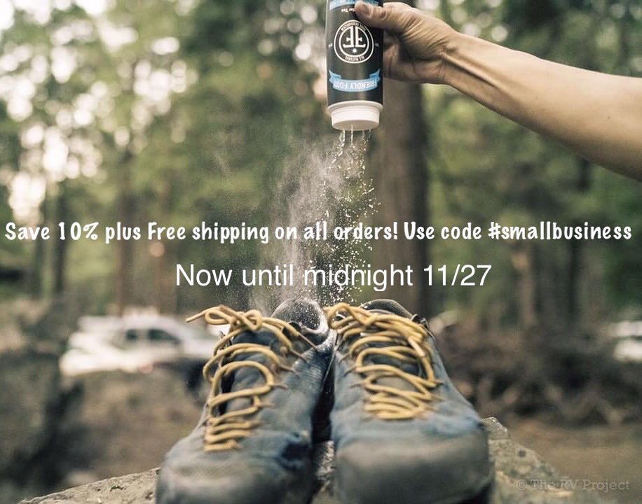FriendlyFoot's tweet photo. Save 10% on all orders now through midnight 11/27.  Plus receive Free Shipping!!! Use discount code #smallbusiness and save👍 #blackfriday #smallbusinesssaturday #funkfree #friendlyfoot #shoedisinfectant #shoedeodorizer #shoes #discount https://t.co/gejdecRHk9 https://t.co/kckFidsWcy
