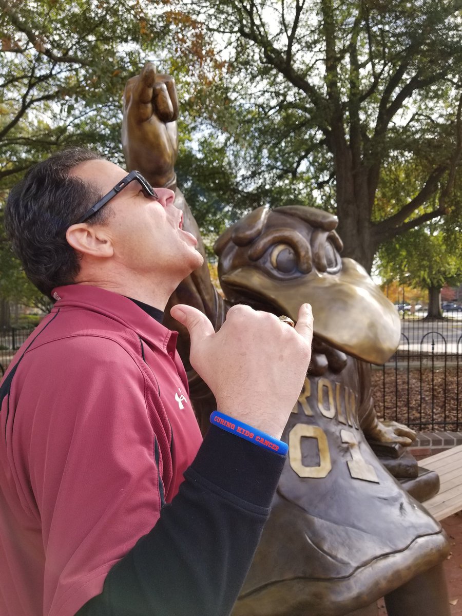 Cockadoodledoo! Beat the damn tigers! #GoCocks #SpursUp