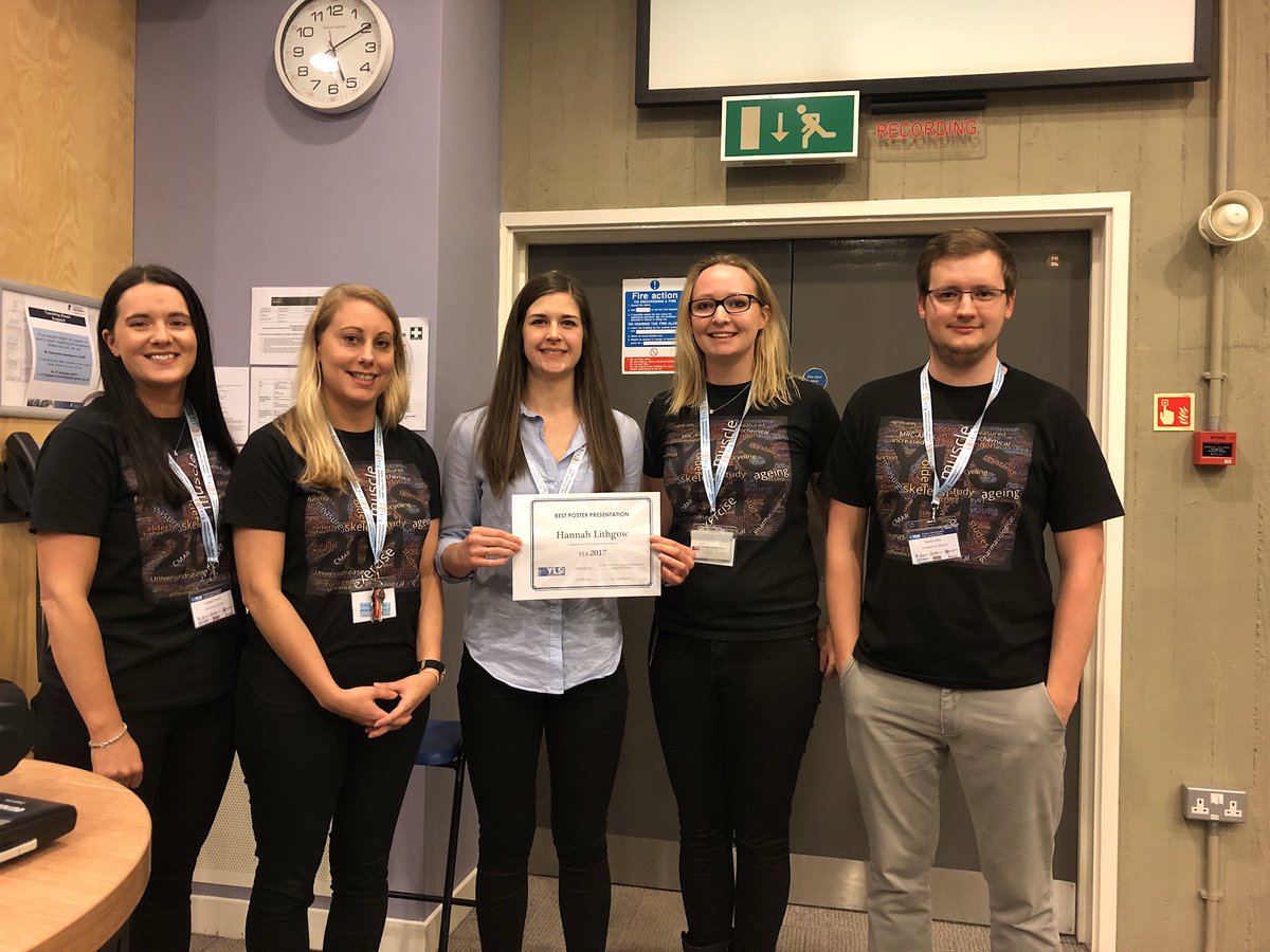 yls2017's tweet photo. Congratulations to @HannahLithgow the winner of the @yls2017 poster presentation! https://t.co/SGeSOpUjas