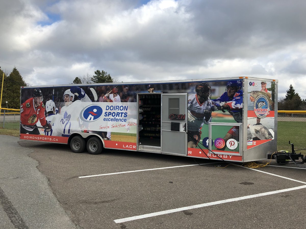 DoironSports's tweet photo. We are all@set up at the Quispamsis Arena for the KV Kick-Off Tourny!! Stop by after the game!! @BauerHockey @CCMHockey @Raven_Hockey @Warrior @HowiesHockey @BioSteelSports https://t.co/0W7apOum02