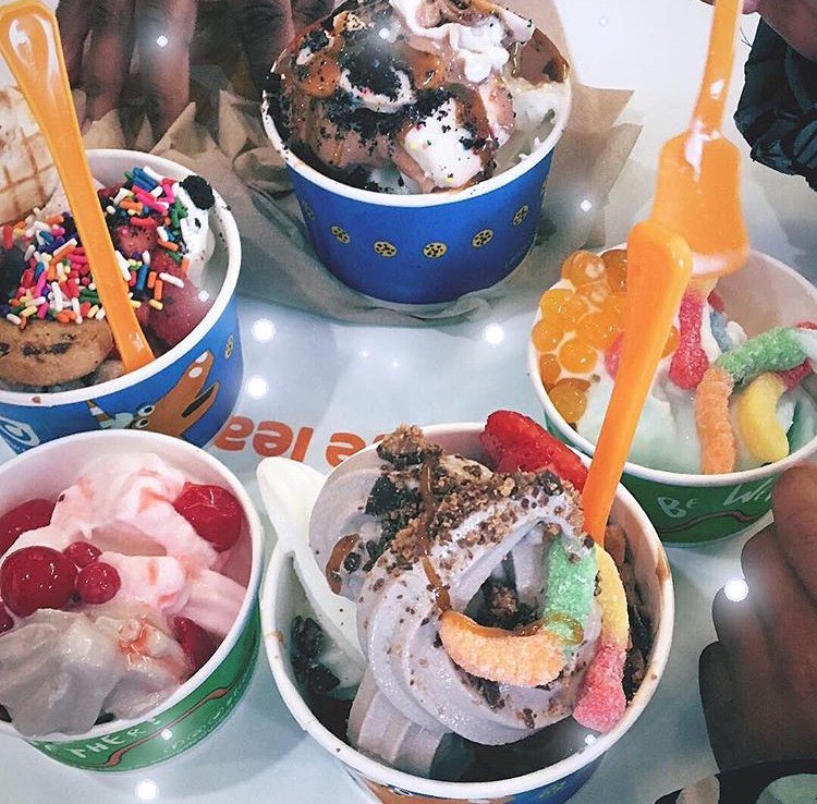 Facts of life: 
1. Puppies are cute. 
2. Group texts are annoying. 
3. Froyo is delicious.