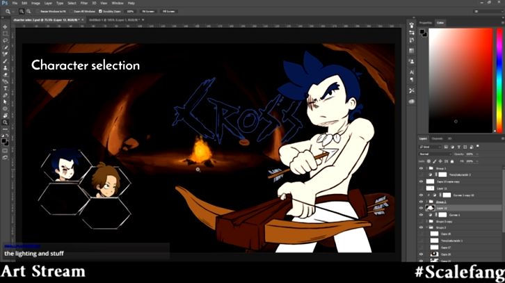 GeckoGeckoGames's tweet photo. We are LIVE working on the character selection menu of #Scalefang! https://t.co/QmkCDUZxBV
#gamedev #twitchcreative https://t.co/hY8KdnPrcx