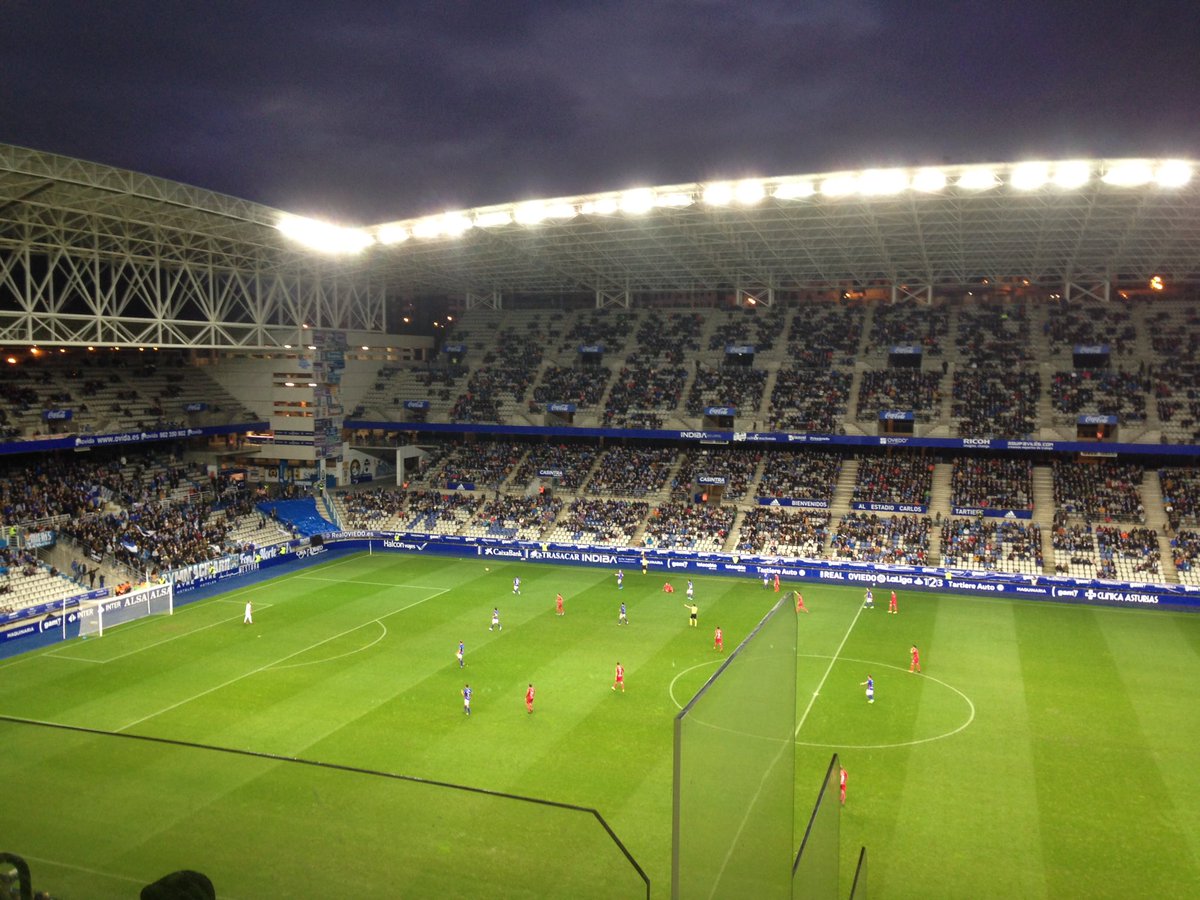 TheHorizonBlog's tweet photo. What to do when everyone in #Oviedo is going to the soccer? Go with them of course! ¡Vamos @RealOviedo ! https://t.co/DGX0pPSHBI