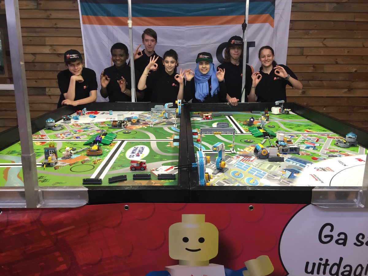 metisrobotica's tweet photo. Ook de #BaggerBusters zijn door naar de #Beneluxfinale! Leeuwarden, here we come! #zotrots @FLLBenelux https://t.co/4GVvLqx9x0