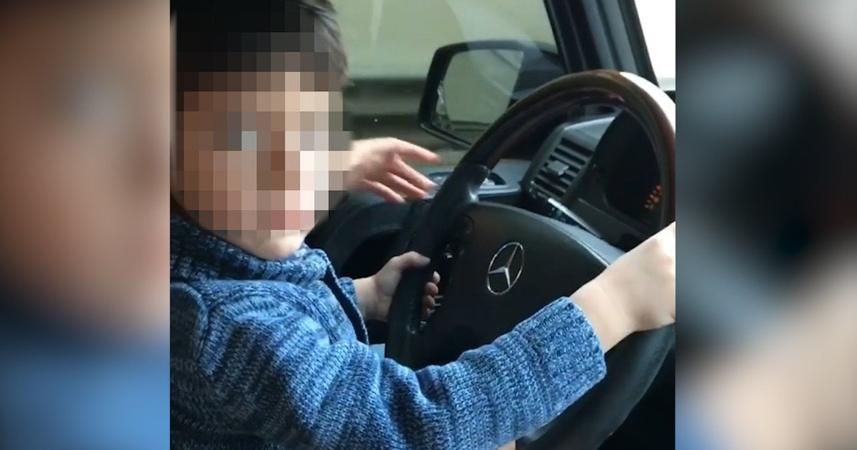 Летит черный джип за рулем опасный тип