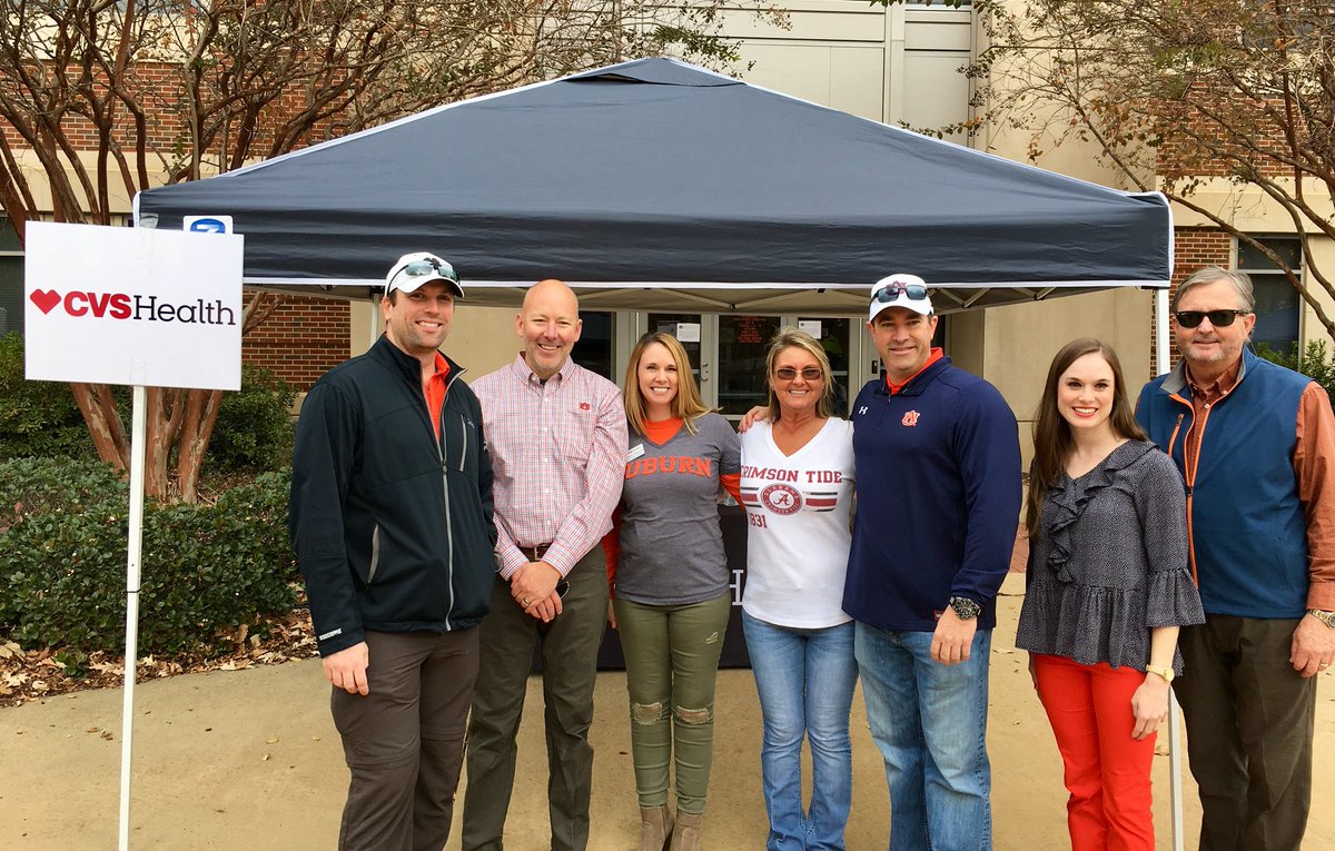 Thanks so much to our friends at CVS for sponsoring today’s #IronBowl Tailgate! #WarEagle
