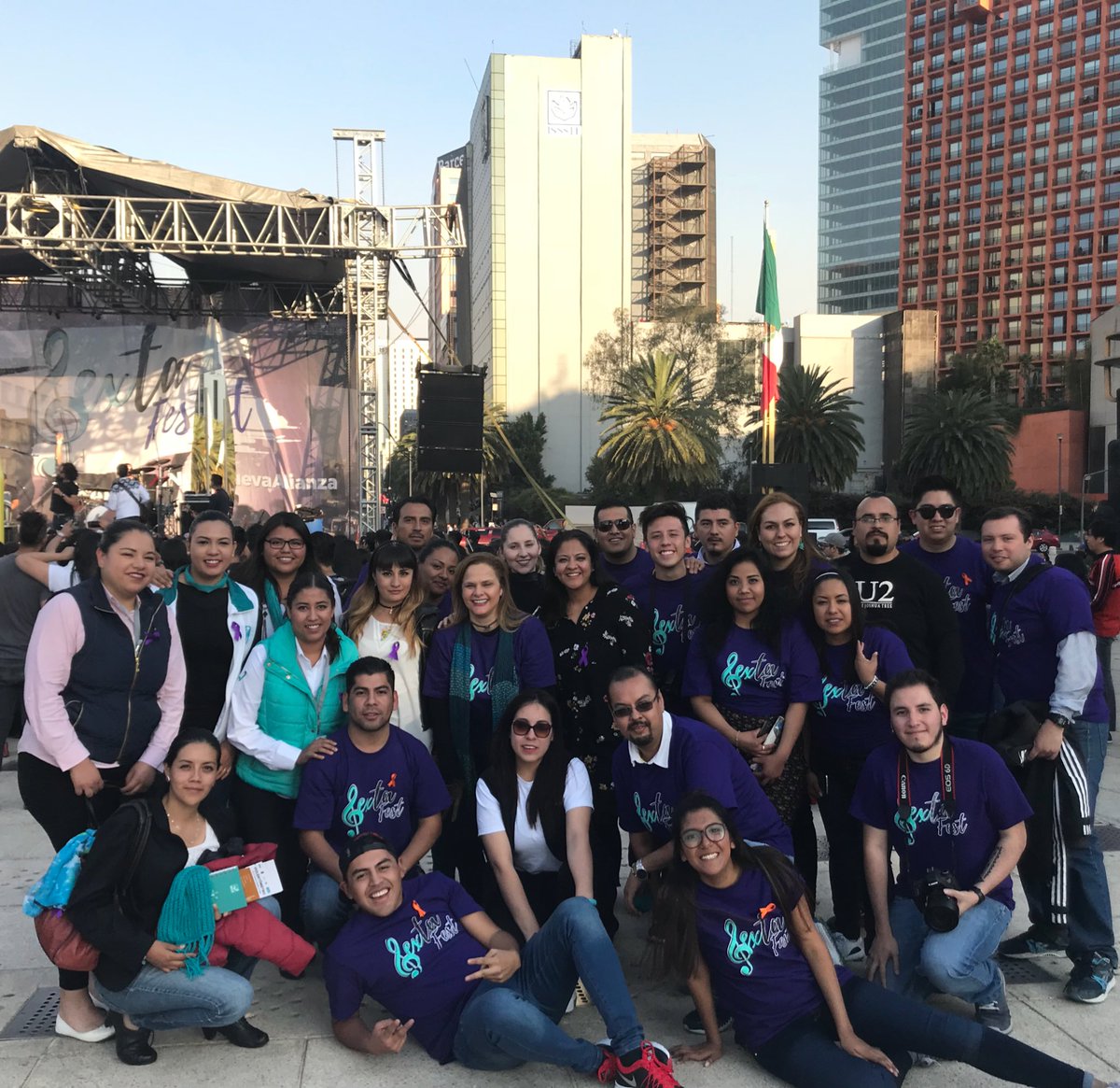 Dora_Talamante's tweet photo. ¡Las Mujeres jóvenes aliancistas de @NATlaxcala, @NA_Tamaulipas y @NuevAlianzaGto se lanzaron a rockear con @losdaniels al #SextaFest ! https://t.co/GNc2coeovN