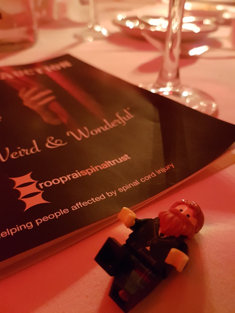 C2C_USA's tweet photo. #LegoEric has been partying at the #RSTball ...what a great event, well done @RSTrust #run #running #blog #blogging #ukrunchat #runchat #charity https://t.co/rtFinkib35