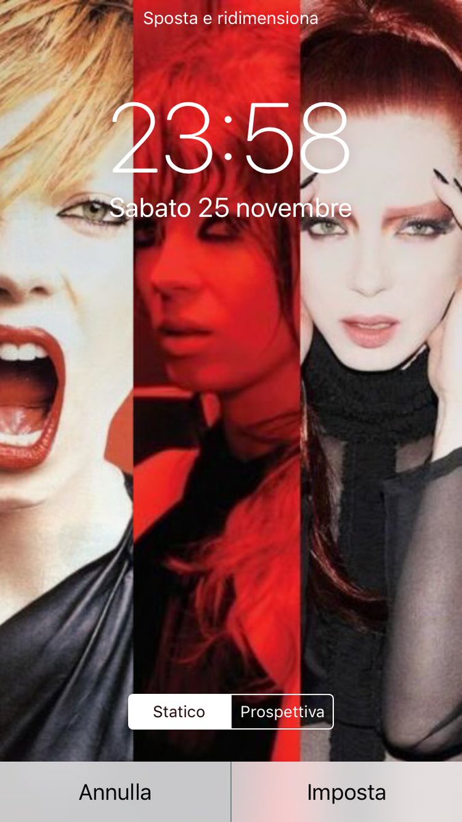SharkITA79's tweet photo. I canโt choose, please help me. 1 or 2? #garbage #myonlyqueen https://t.co/248kDq9h6T