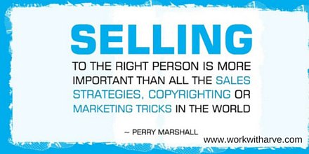 #sales and #marketing wisdom from Perry Marshall- Read the book 80/20 sales and marketing!
